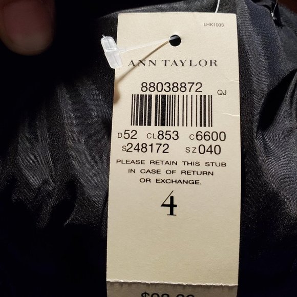 NWT Ann Taylor Sequin Formal Mini Skirt Small 4 - Picture 6 of 13